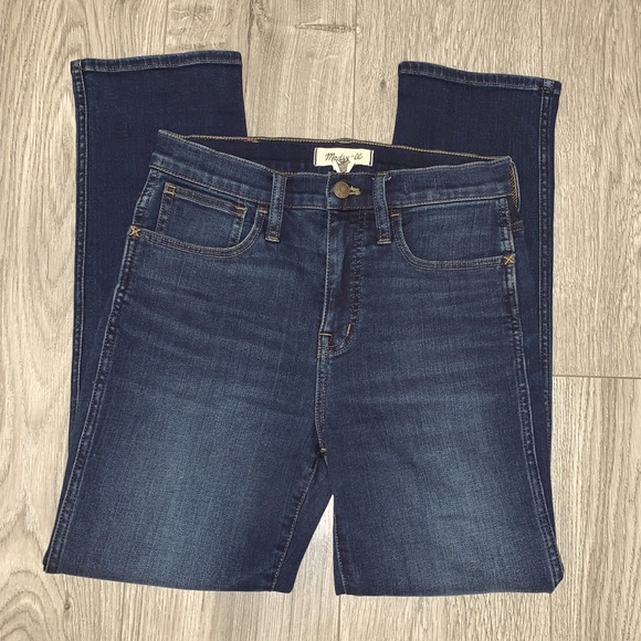 Madewell Roadtripper Stovepipe High Rise Crop Jeans 25 - Picture 5 of 13